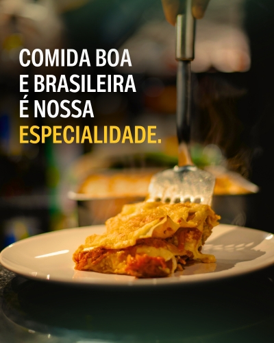 Comida boa e brasileira - Capa